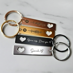 Personalised Scannable Keychain – engraved keyring, photo 2 of 4