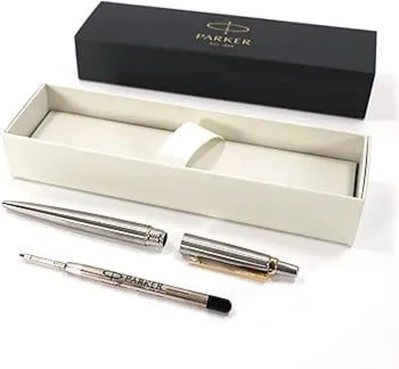 Personalised Parker Jotter Pen, Blue – engraved ballpoint pen, photo 7 of 11