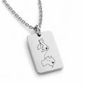 Personalised silver country rectangle necklace - studio-main