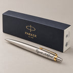 Personalised engraved Parker pen with gift box